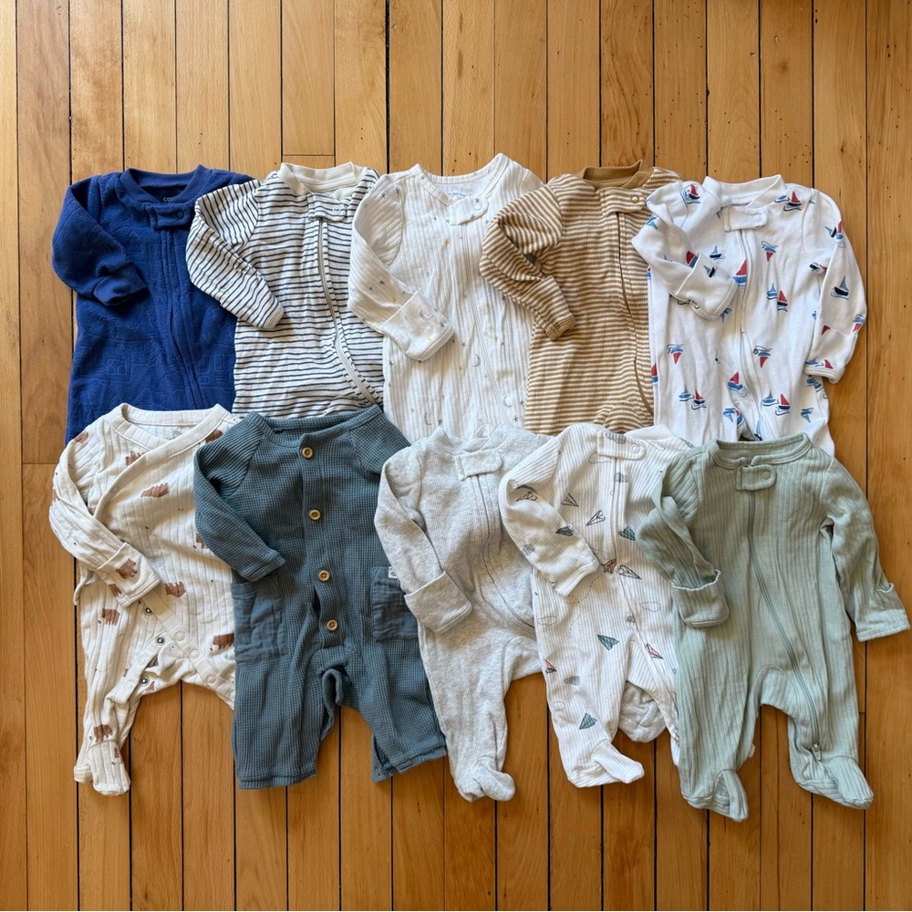 Carter’s Newborn Baby Onesies Set of 10